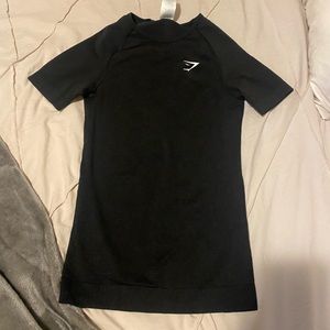 GYMSHARK size small black work out shirt